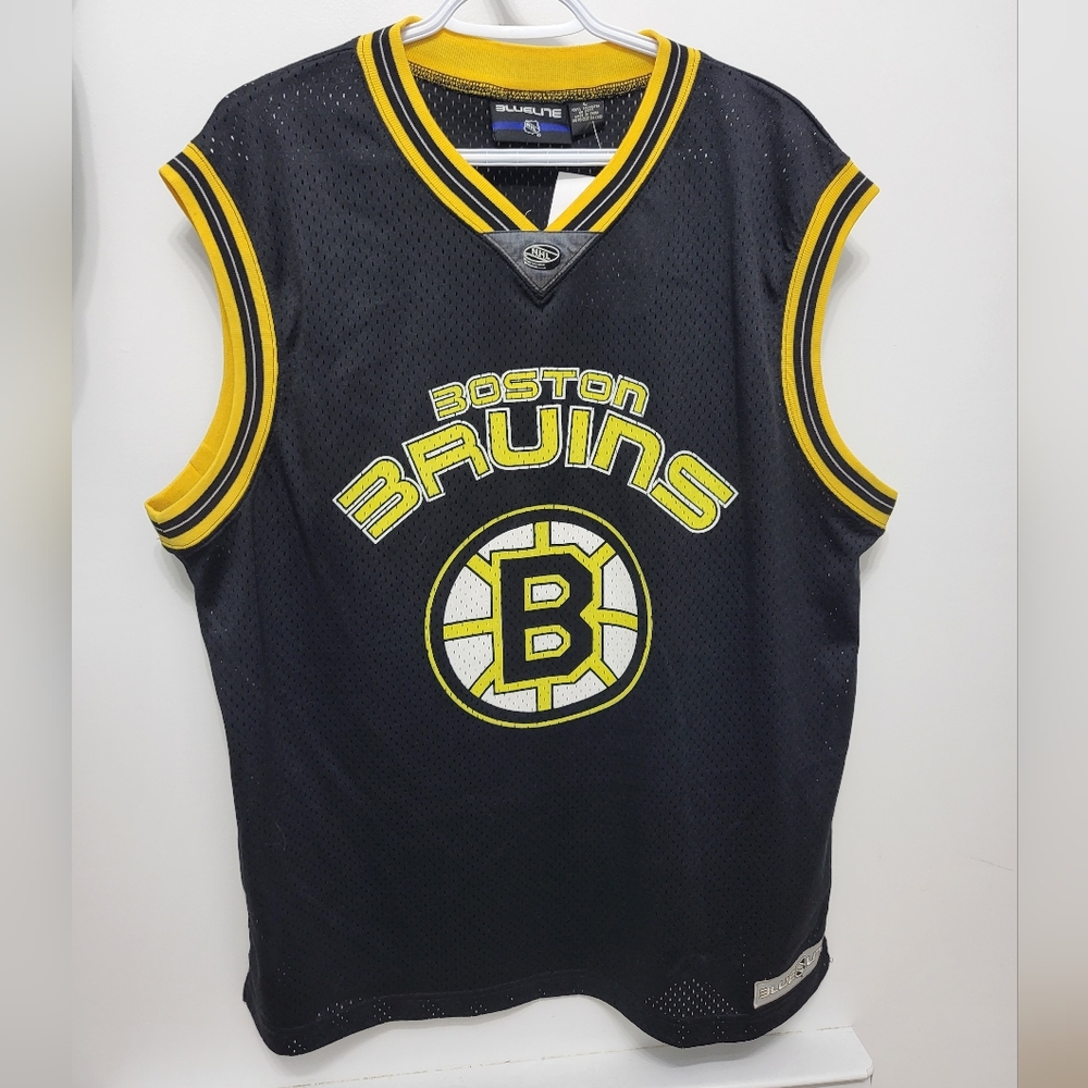 NHl Boston Bruins Basketball Style Jersey By Blueline